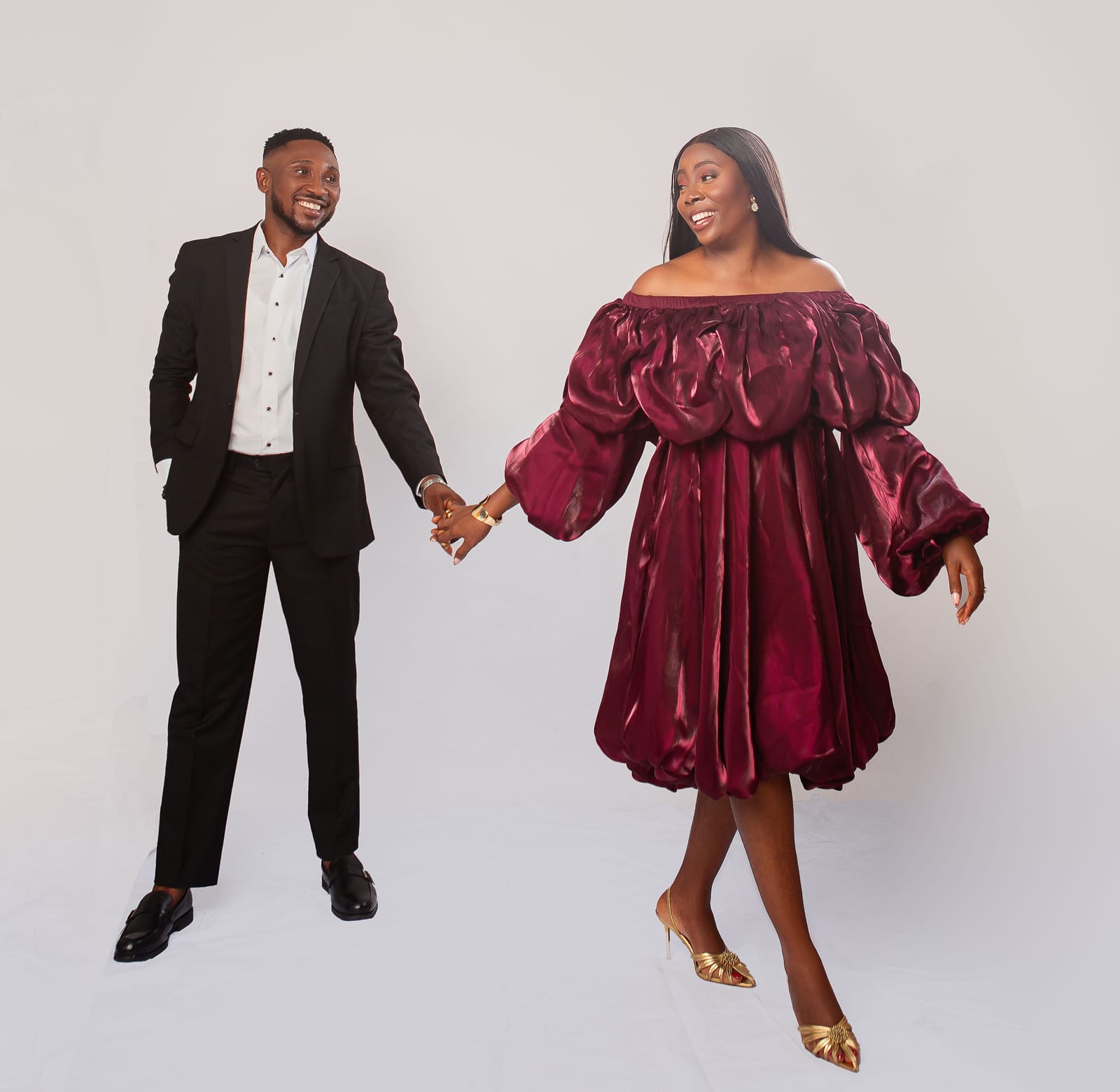 Ngozi & Sorbari Wedding Portrait